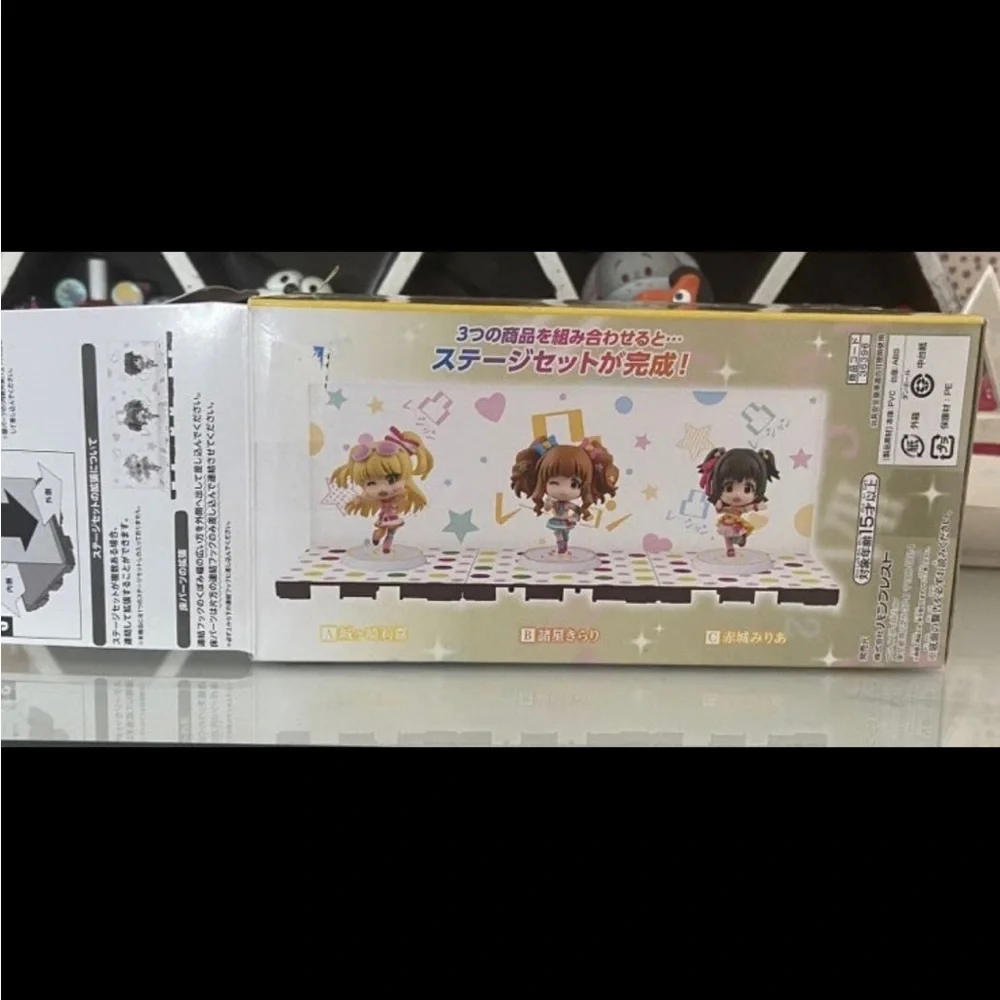 Idolmaster Cinderella Girls Rika Jougasaki 2.4” Anime Chibi Figure w/ Box